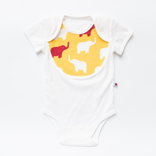 Load image into Gallery viewer, Functional Set - &quot;Elephant&quot; (Body + Romper + Bib)